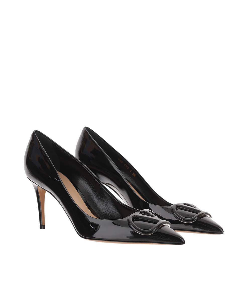 Black Logo Pumps 2