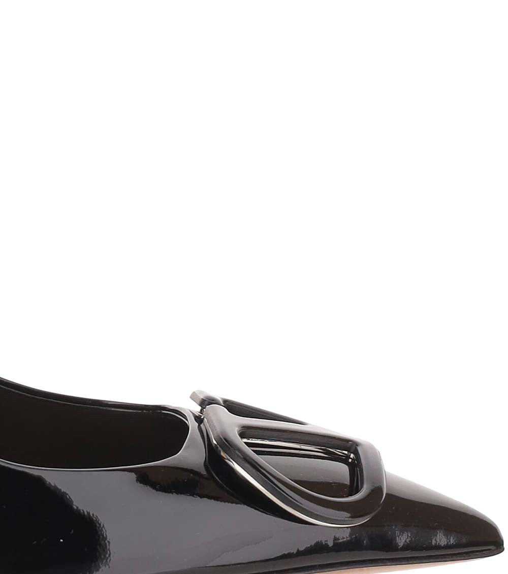Black Logo Pumps 4