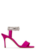 Fuchsia Open Toe Heels 1