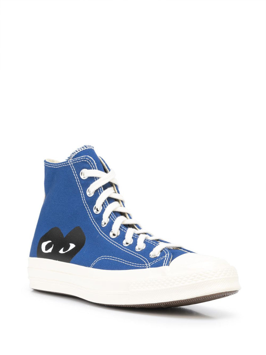 Blue High Top Sneakers 4