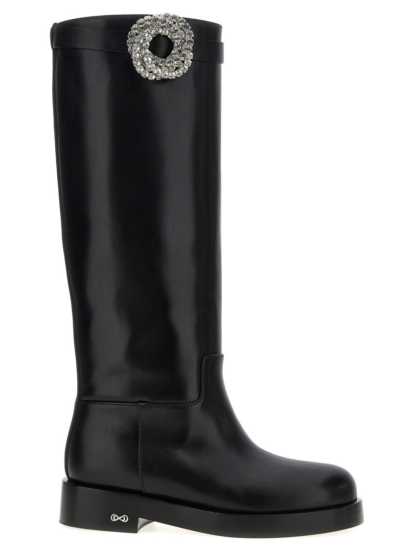 Black Galaxy Boots 1
