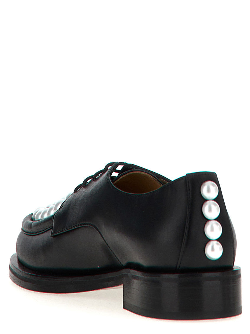 Black Sirene Lace Up Shoes 3