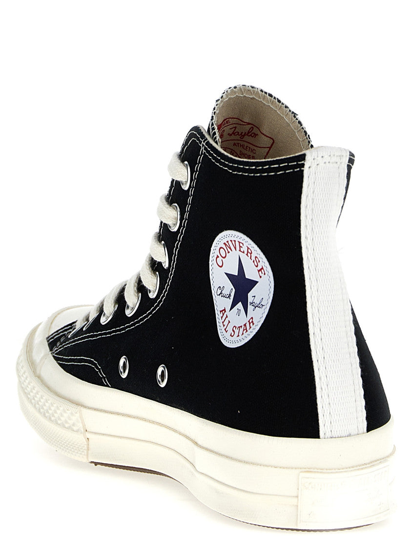 Black Lace Up Sneakers 3