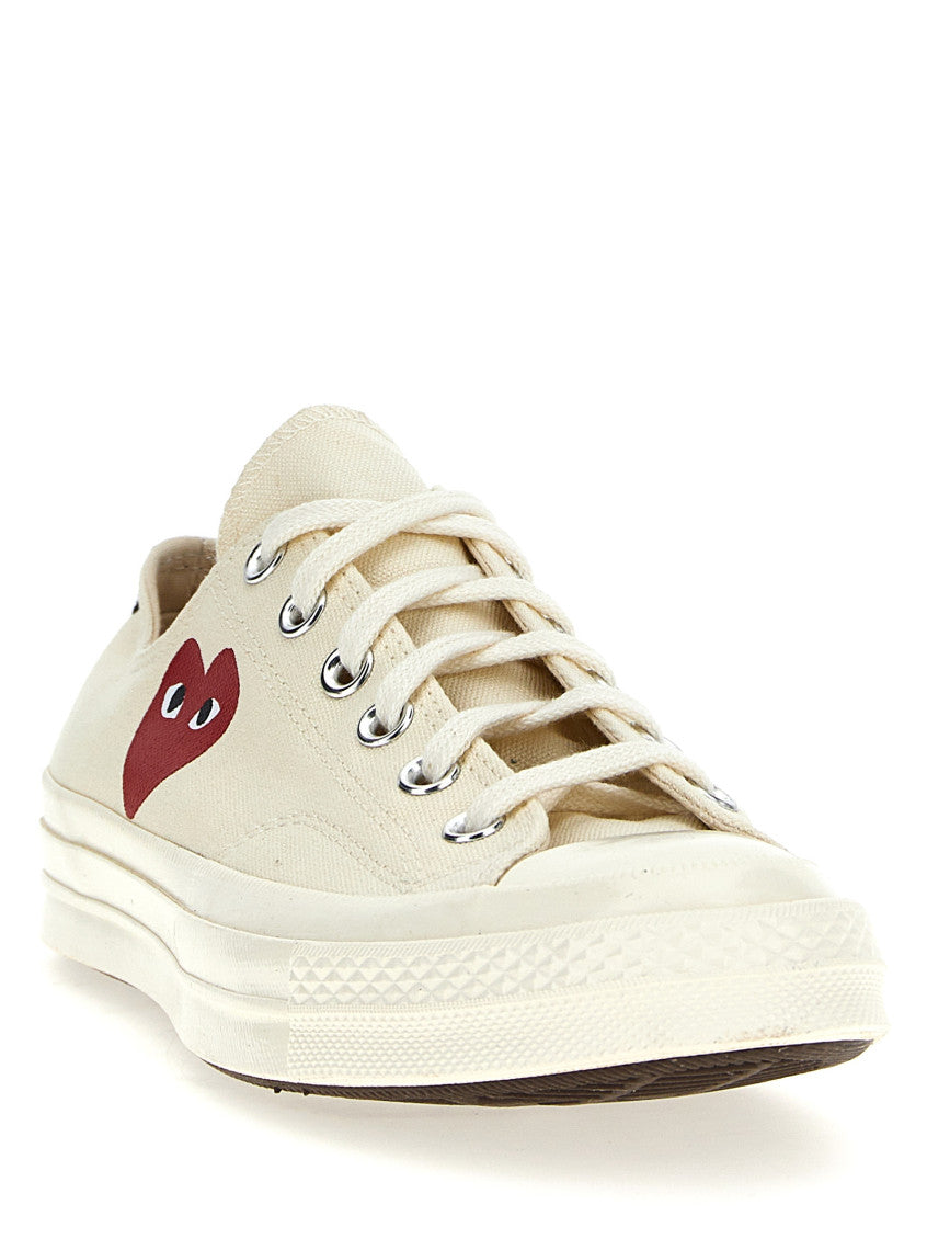 White Lace Up Sneakers 2