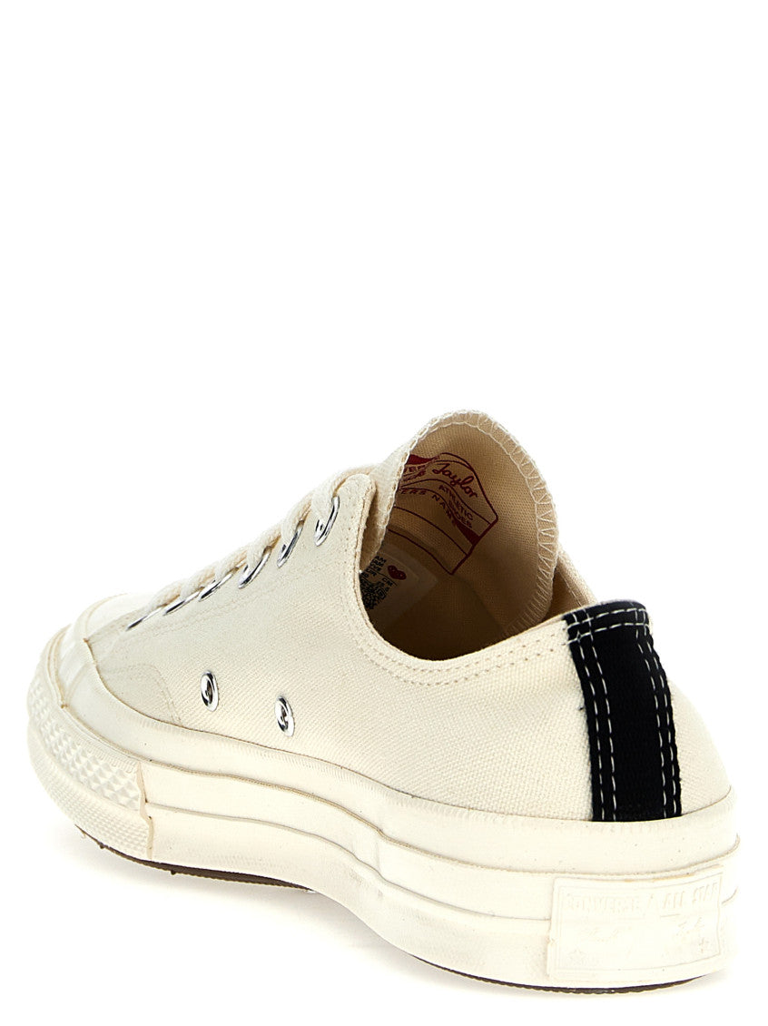 White Lace Up Sneakers 3