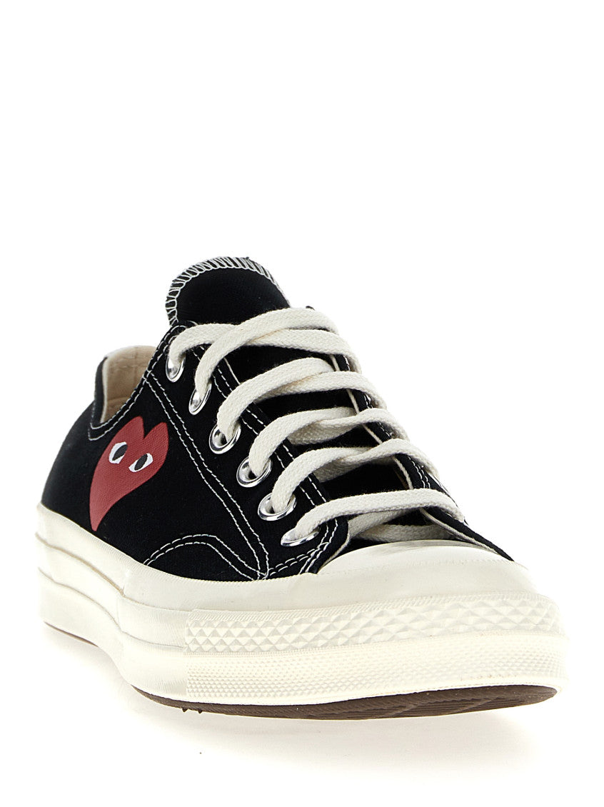 Black Lace Up Sneakers 2