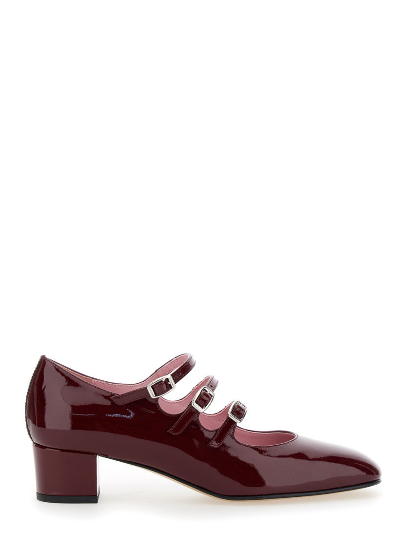 Dark Brown Leather Pumps 1
