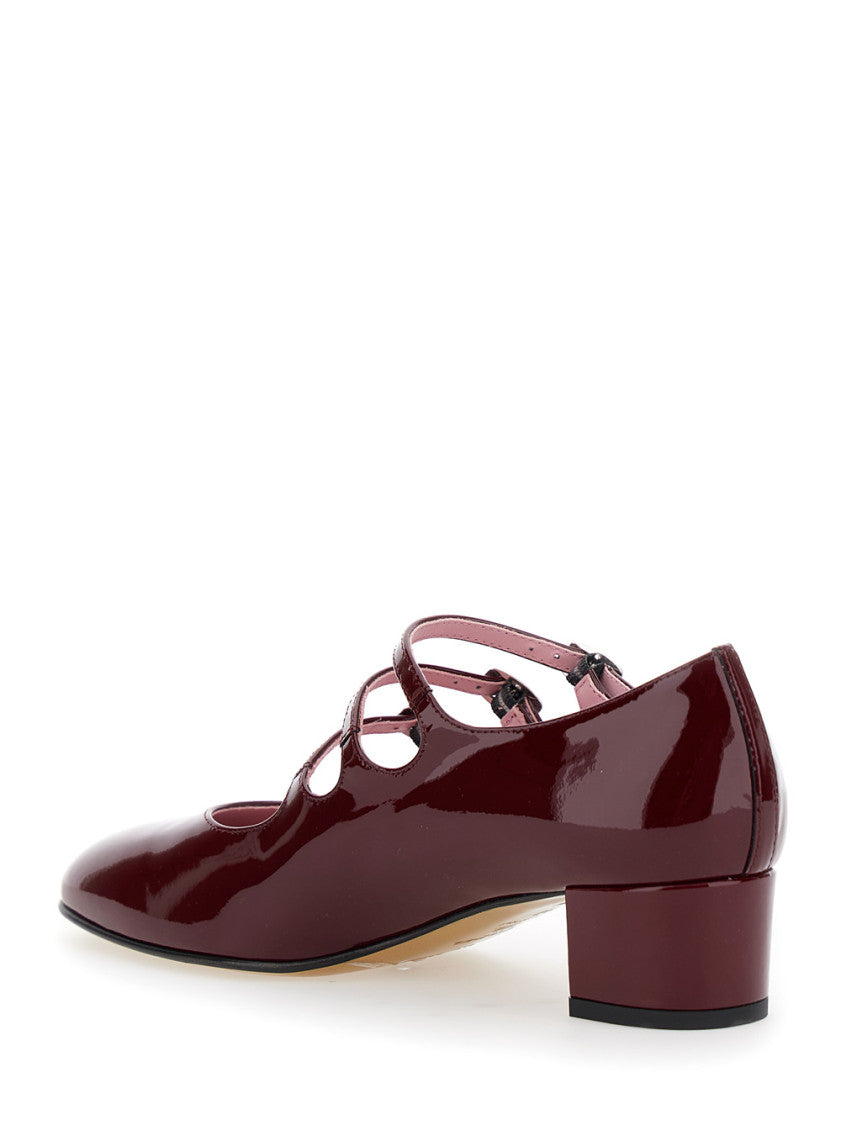Dark Brown Leather Pumps 3