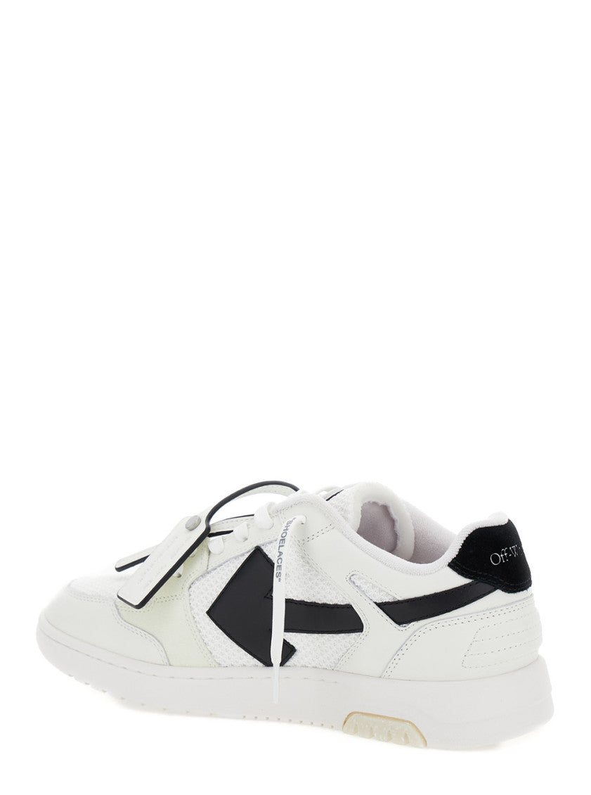 White Lace Up Sneakers 3