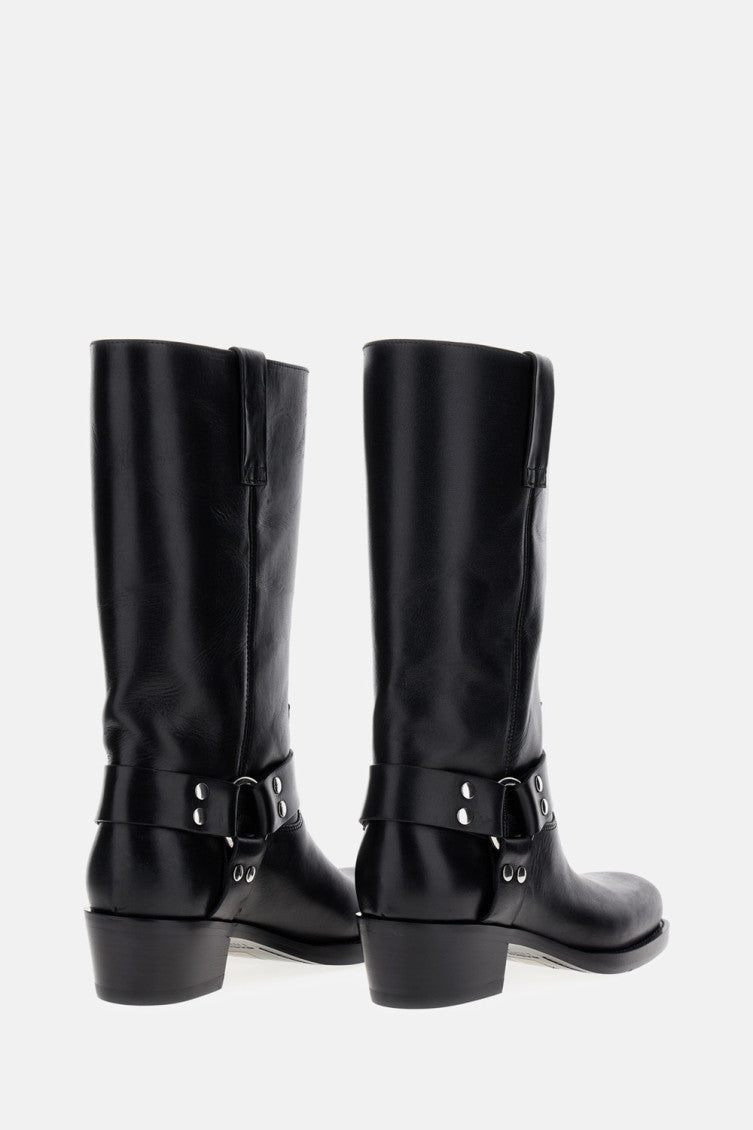 Black Leather Boots 3