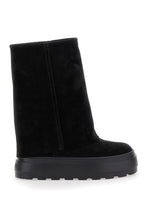 Black Platform Boots 1
