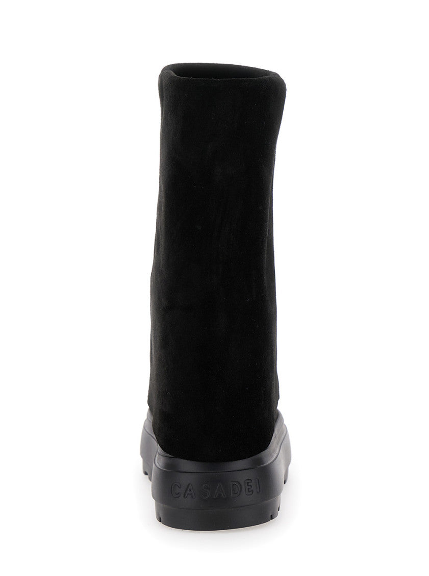 Black Platform Boots 4