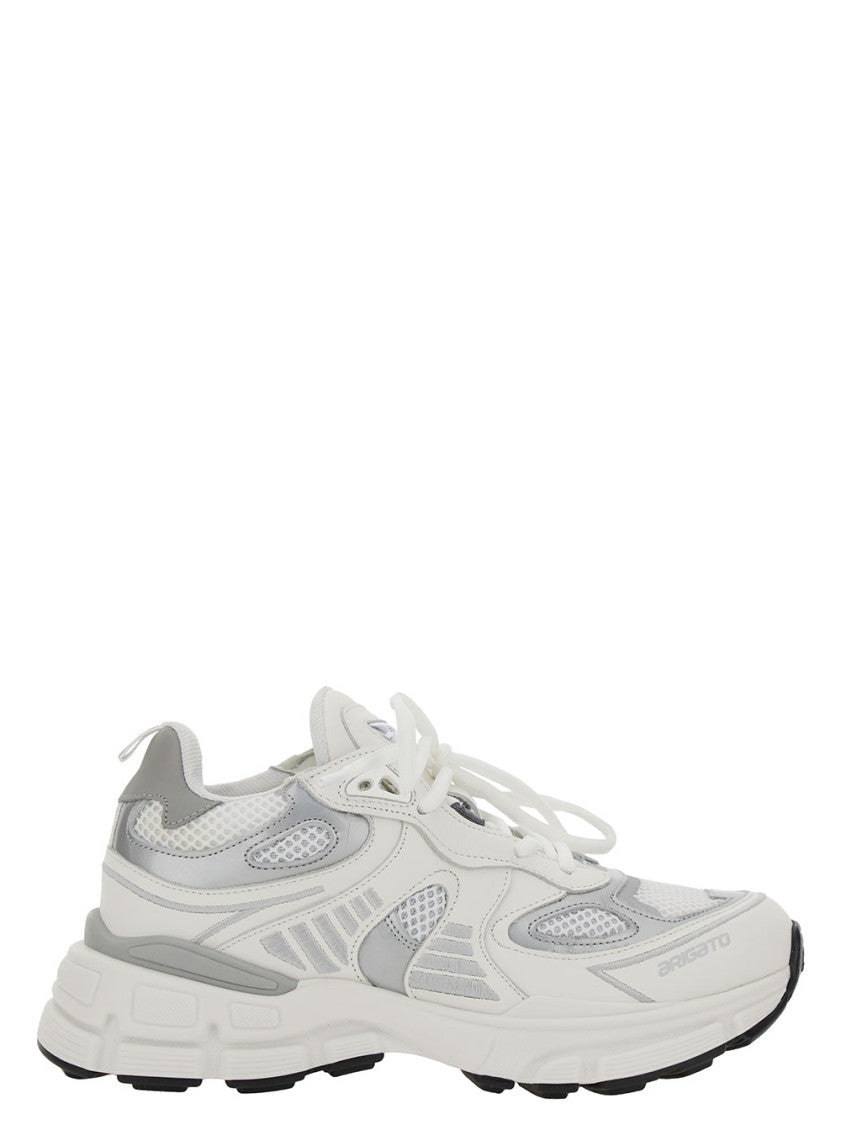 White Low Top Sneakers 1