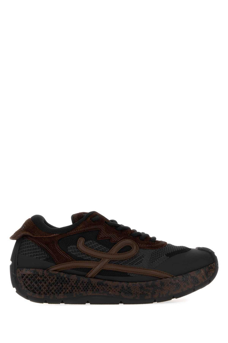 Brown Logo Pogo Sneakers 1