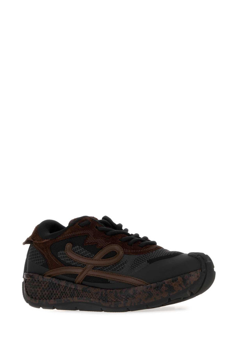 Brown Logo Pogo Sneakers 2