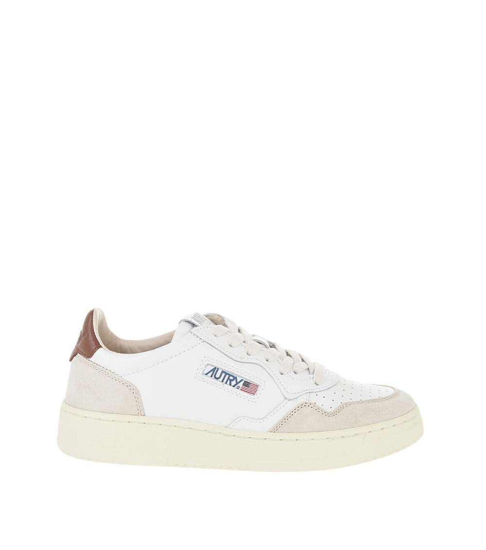 Beige High-Top Sneakers 1