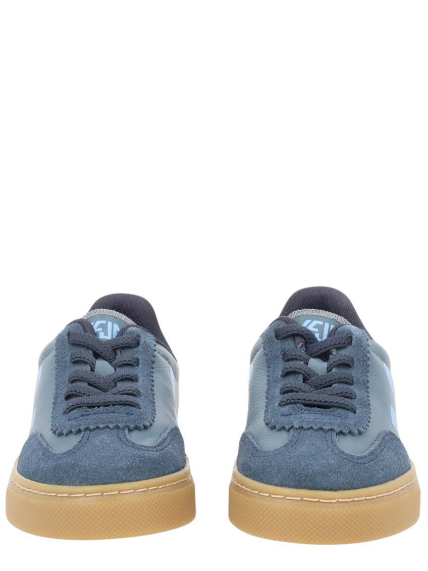 Blue Logo Sneakers 4