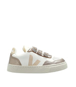 Kids White Logo Sneakers 1