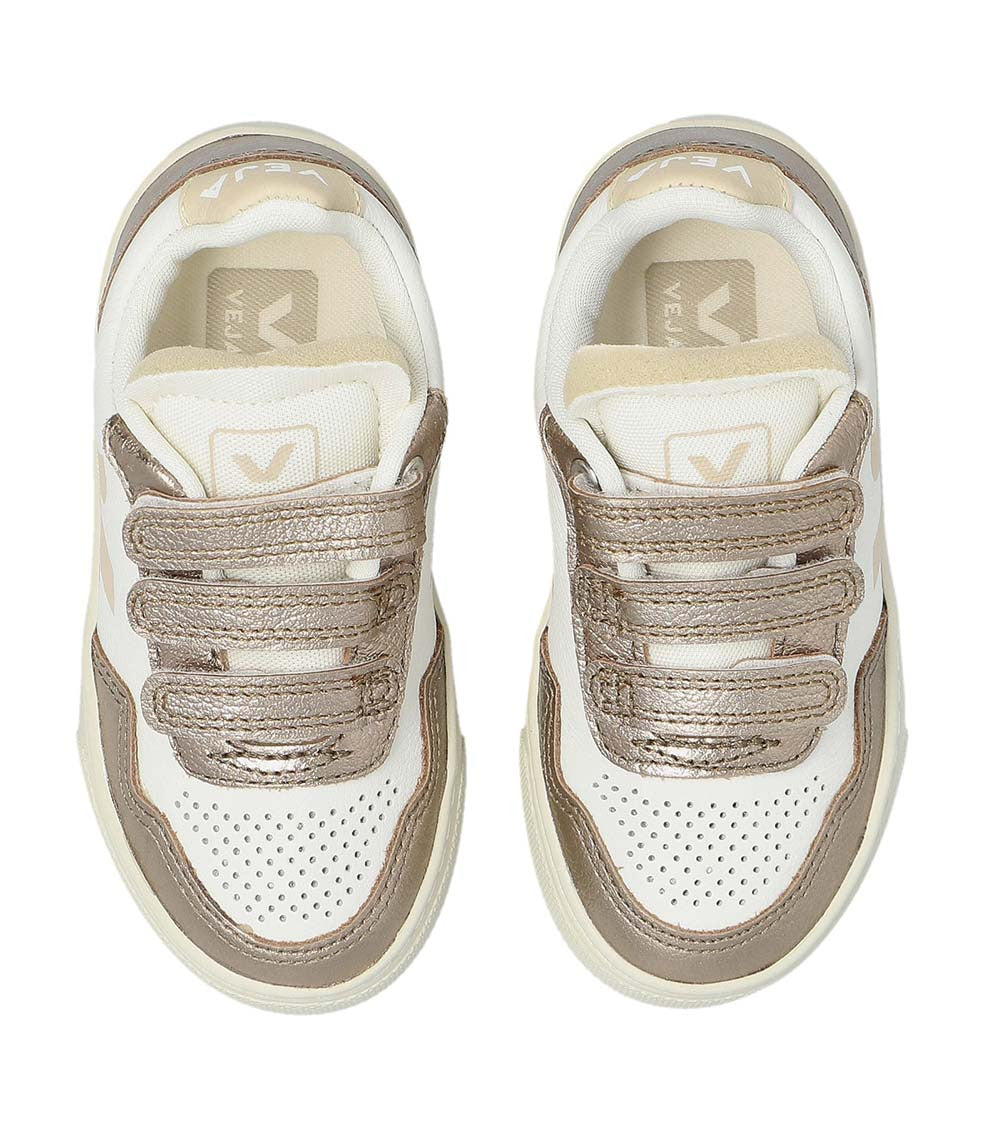 Kids White Logo Sneakers 3
