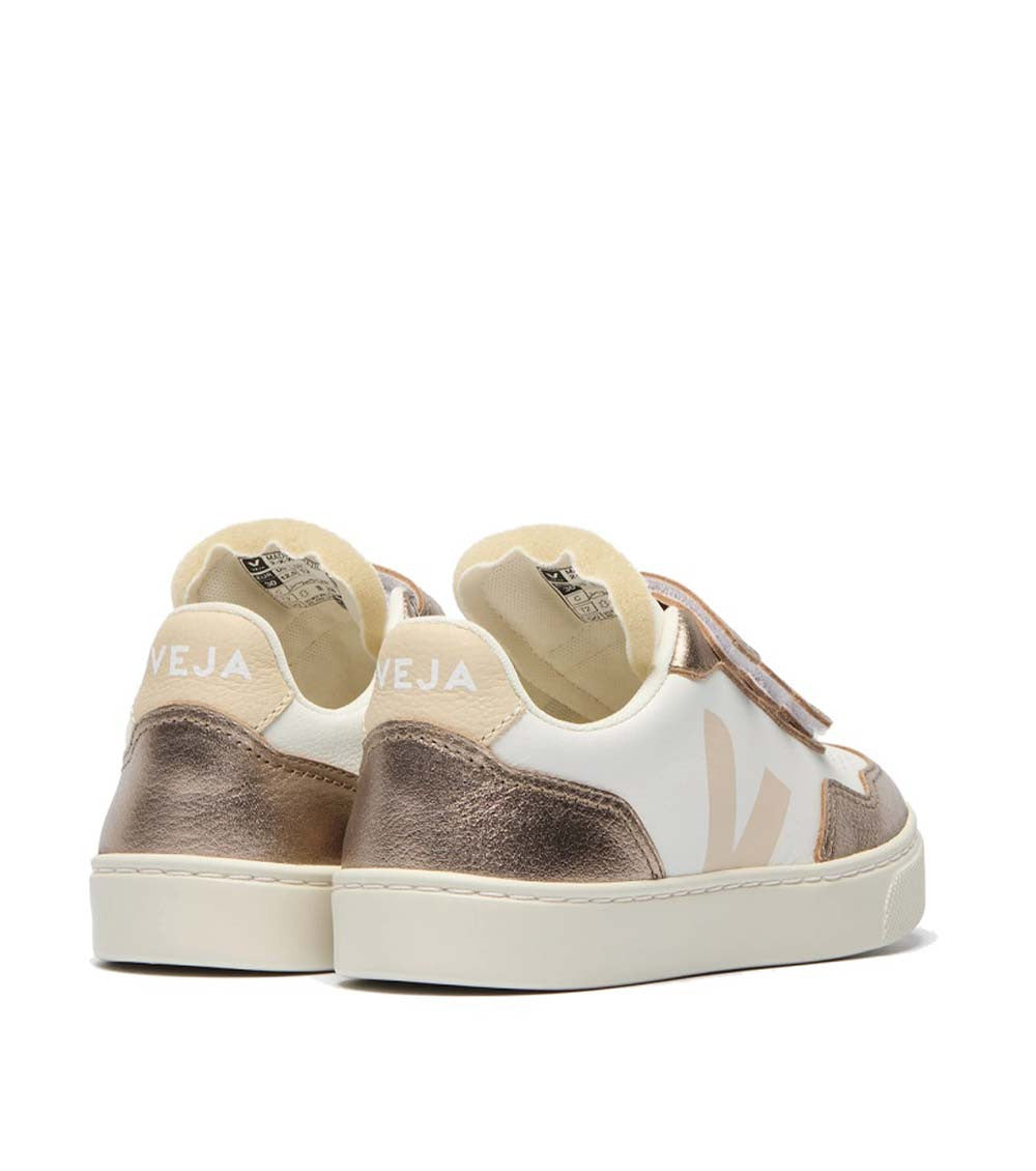 Kids White Logo Sneakers 4