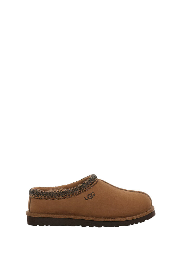 Brown Solid Tasman II Slippers 1