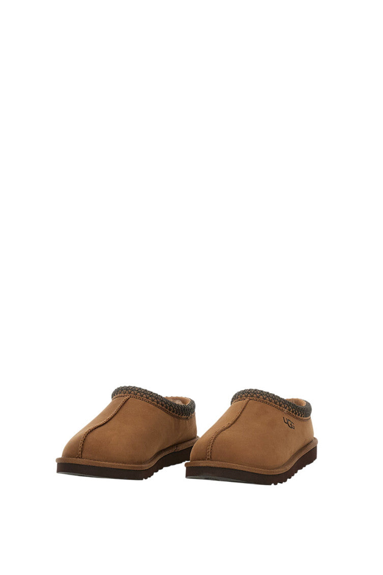 Brown Solid Tasman II Slippers 2