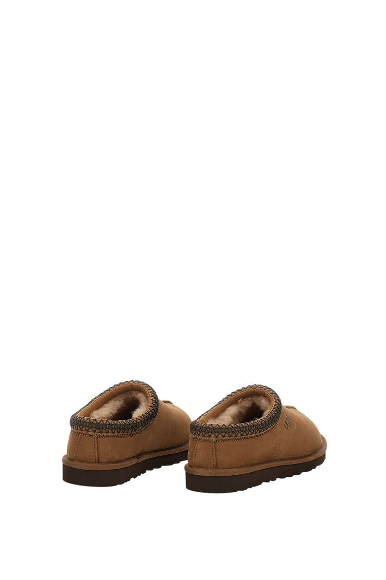 Brown Solid Tasman II Slippers 3