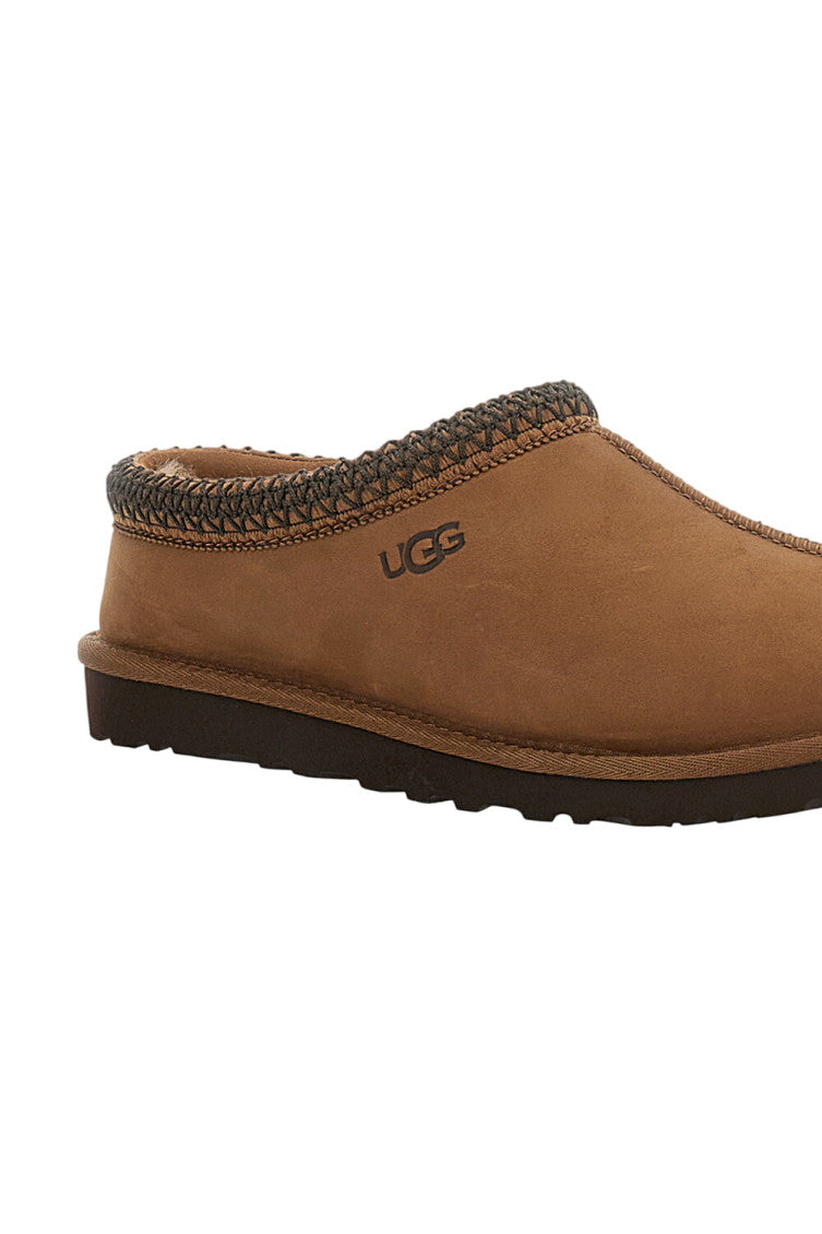 Brown Solid Tasman II Slippers 4