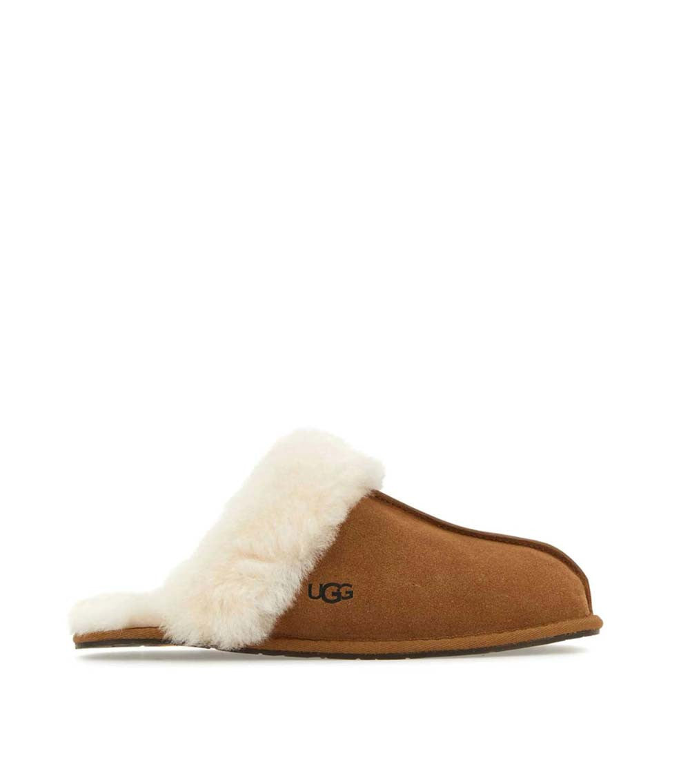 Brown Scuffette Cheche Slippers 1
