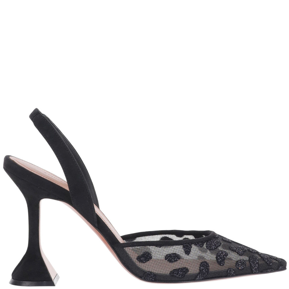 Black Slingback Pumps 1