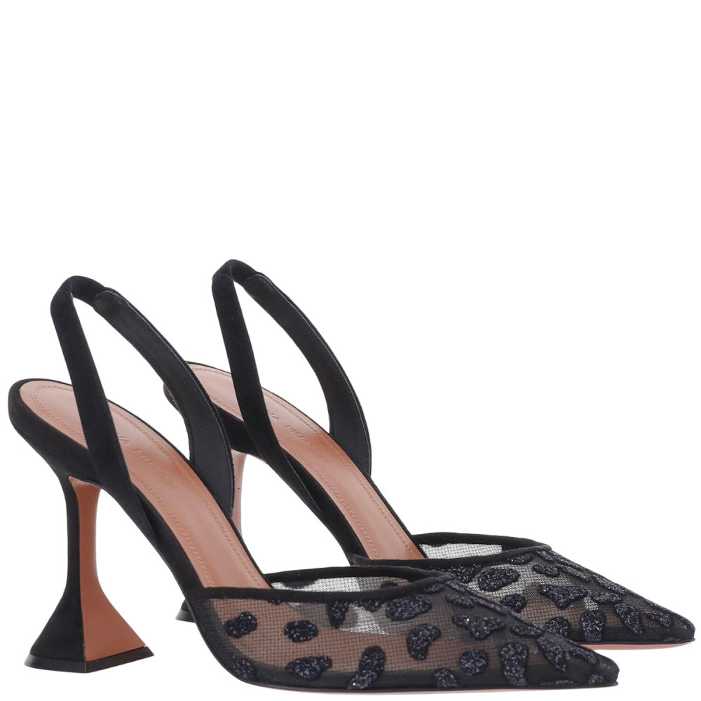 Black Slingback Pumps 2