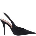 Black Suede Pumps 1