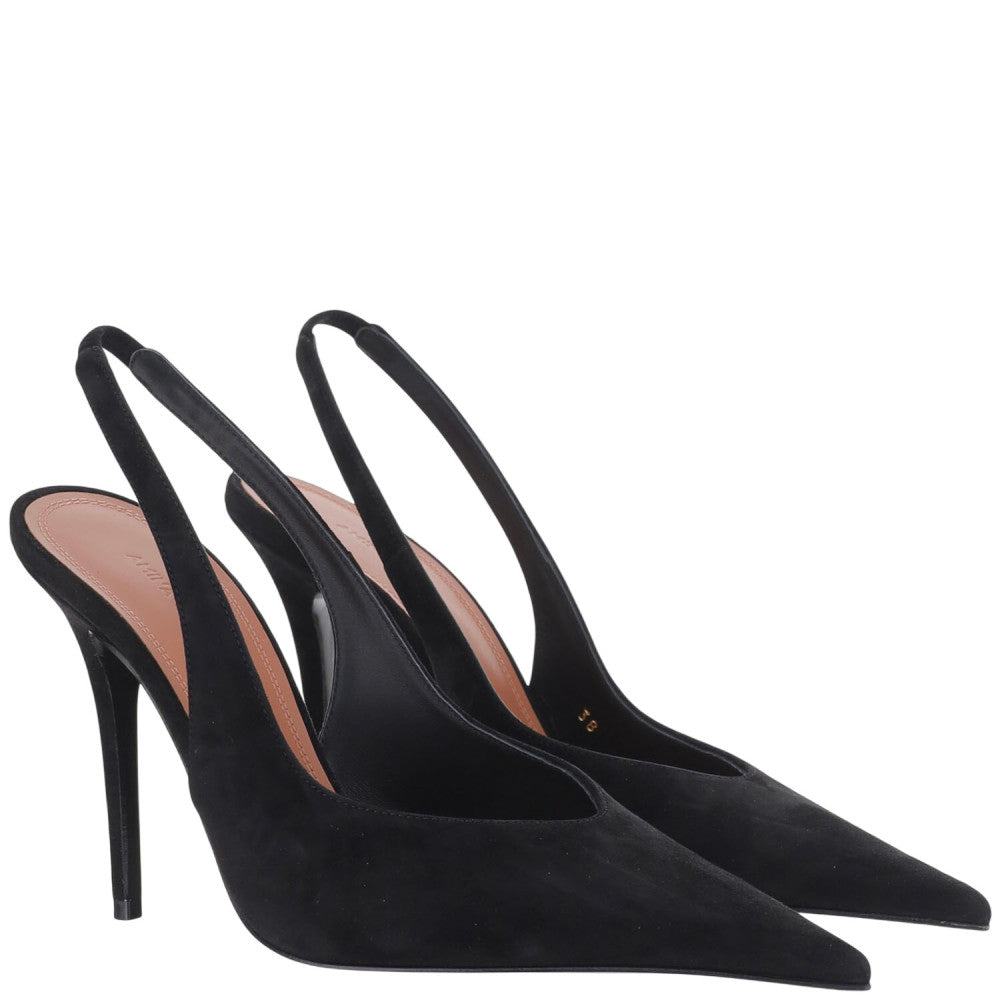 Black Suede Pumps 2