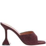 Burgundy Lupita Heels 1