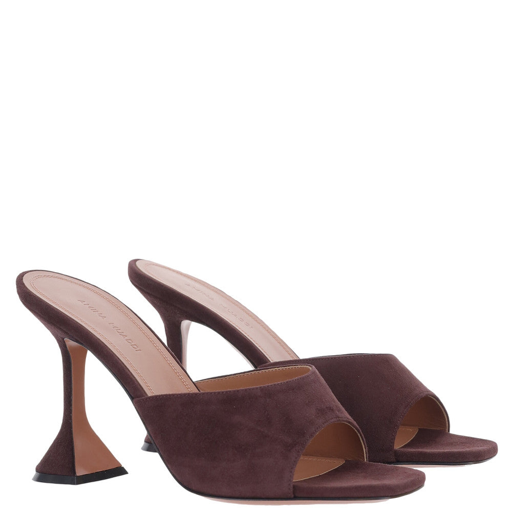 Burgundy Lupita Heels 2