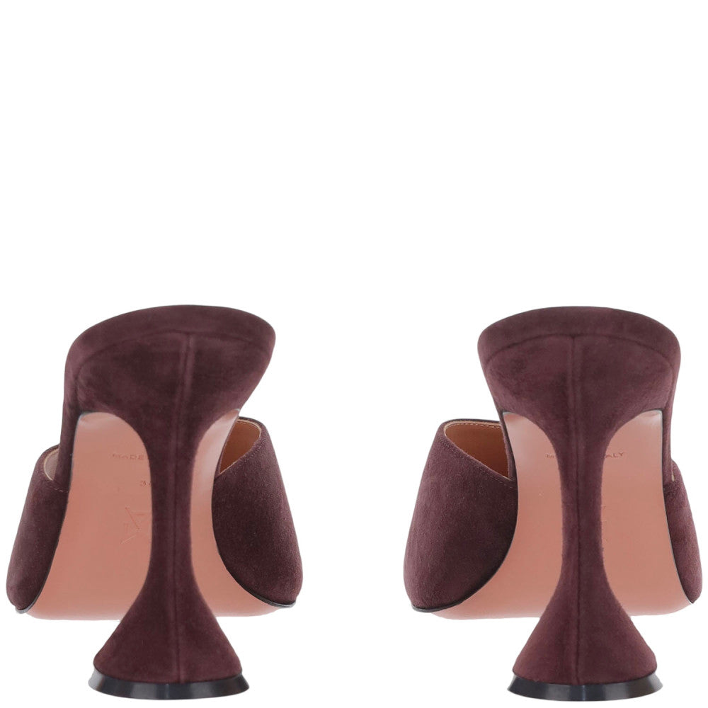 Burgundy Lupita Heels 3