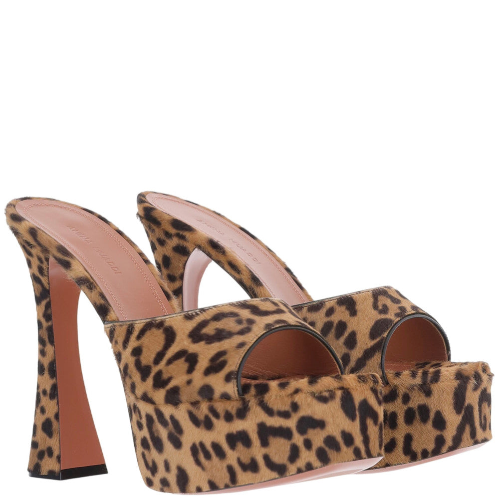 Leopard Print Dalida Heels 2