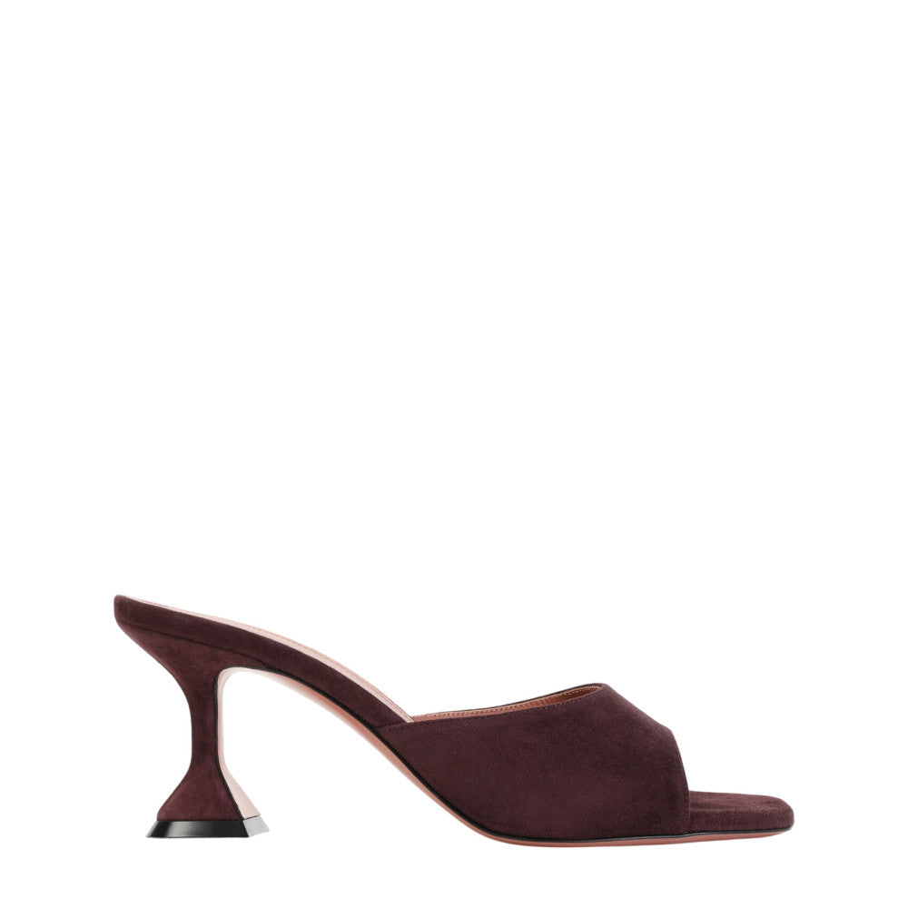 Burgundy Lupita Heels 1
