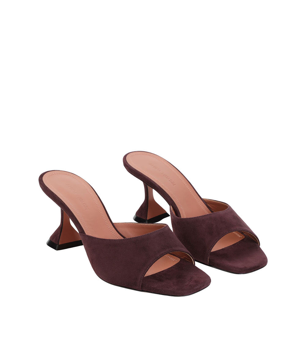 Burgundy Lupita Heels 3
