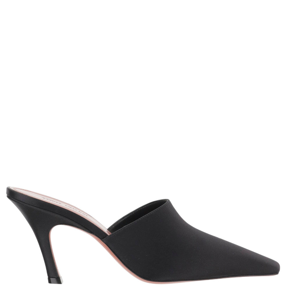 Black Pointed-toe Jamie Mules 1