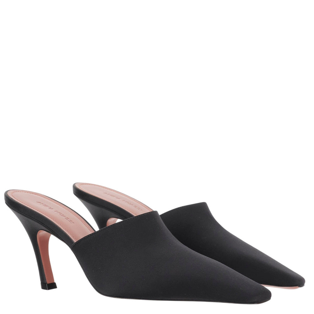 Black Pointed-toe Jamie Mules 2