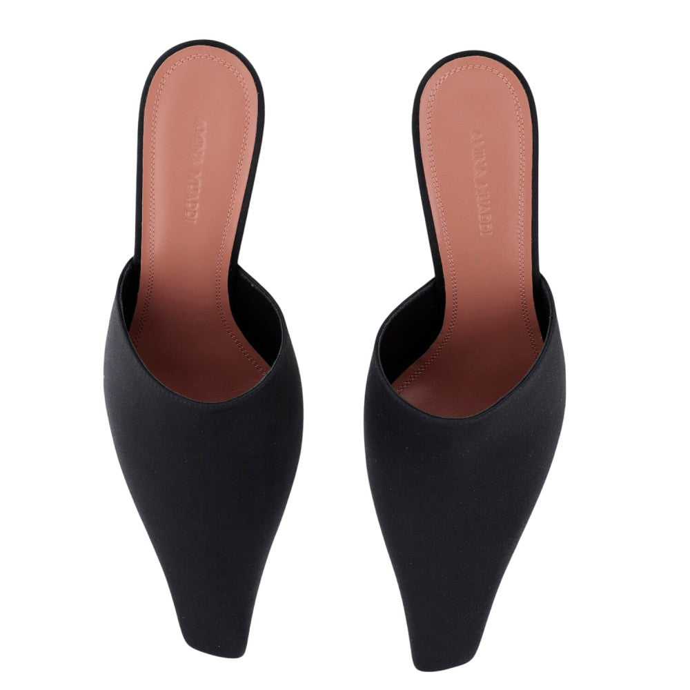 Black Pointed-toe Jamie Mules 4