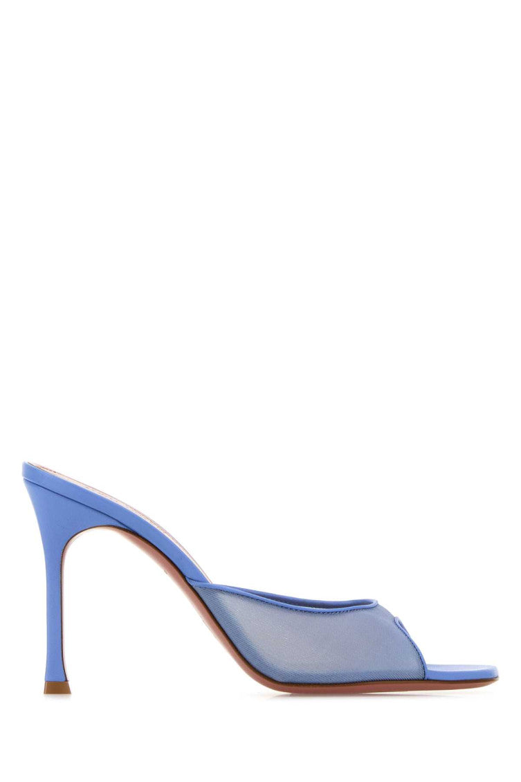 Blue Transparent Alexa Heels 1