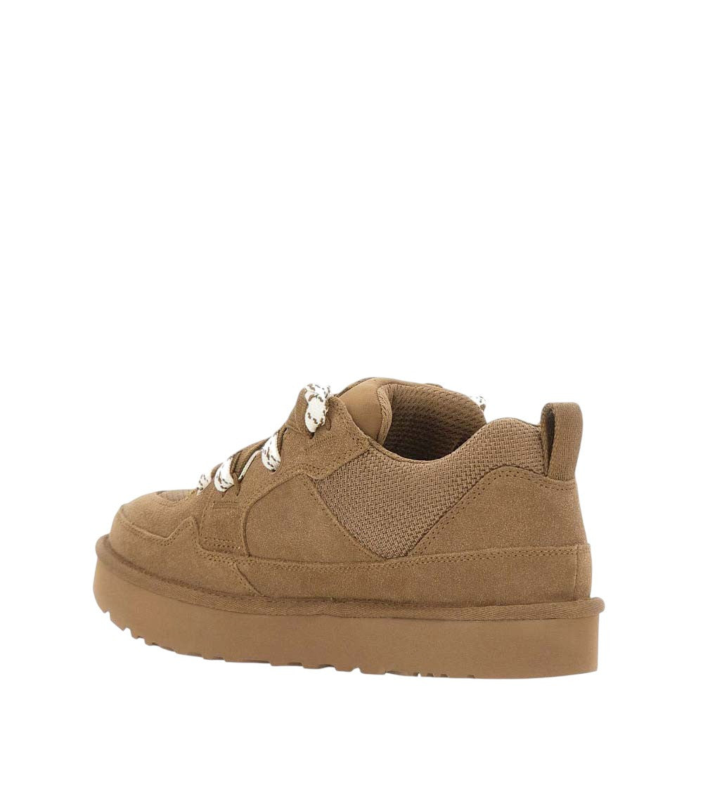 Brown Textured Lowmel Sneakers 4