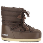 Brown Logo Nylon Boots 1