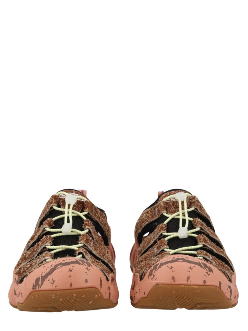 Brown Distressed Bison Sneakers 4