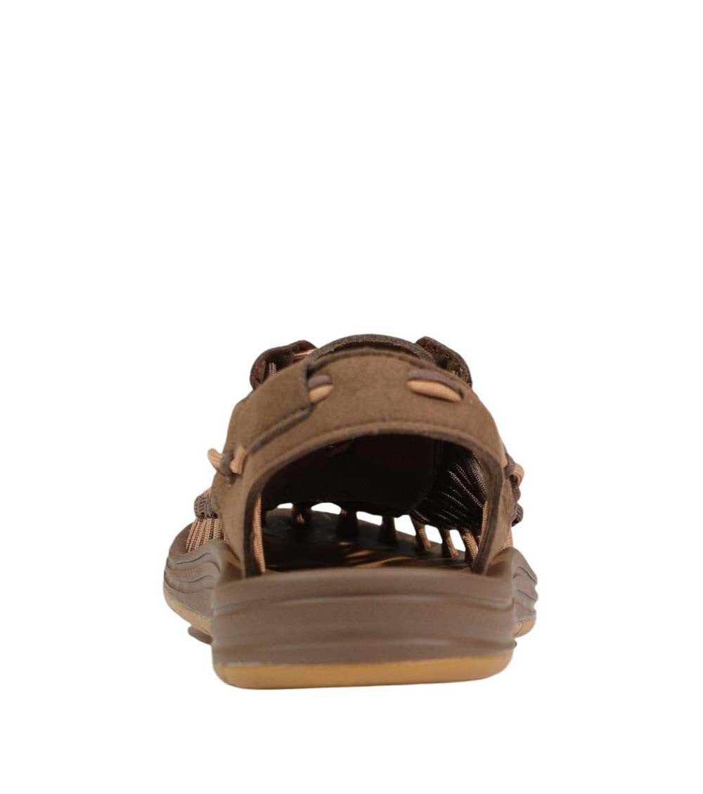Brown Braided Uneek Sandals 4