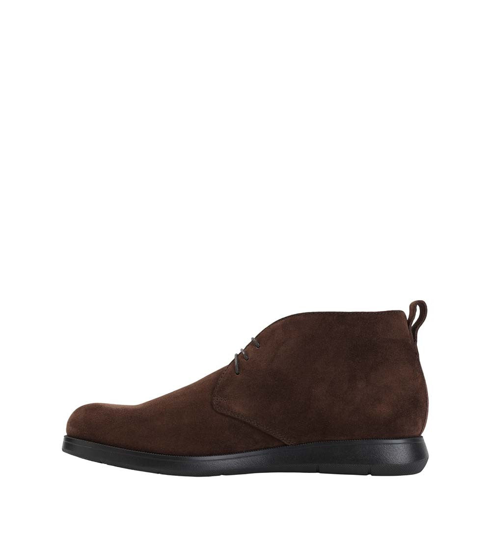 Dark Brown Rising Lace-Up Boots 2