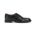 Burgundy Leather Lace-up Shoes 1