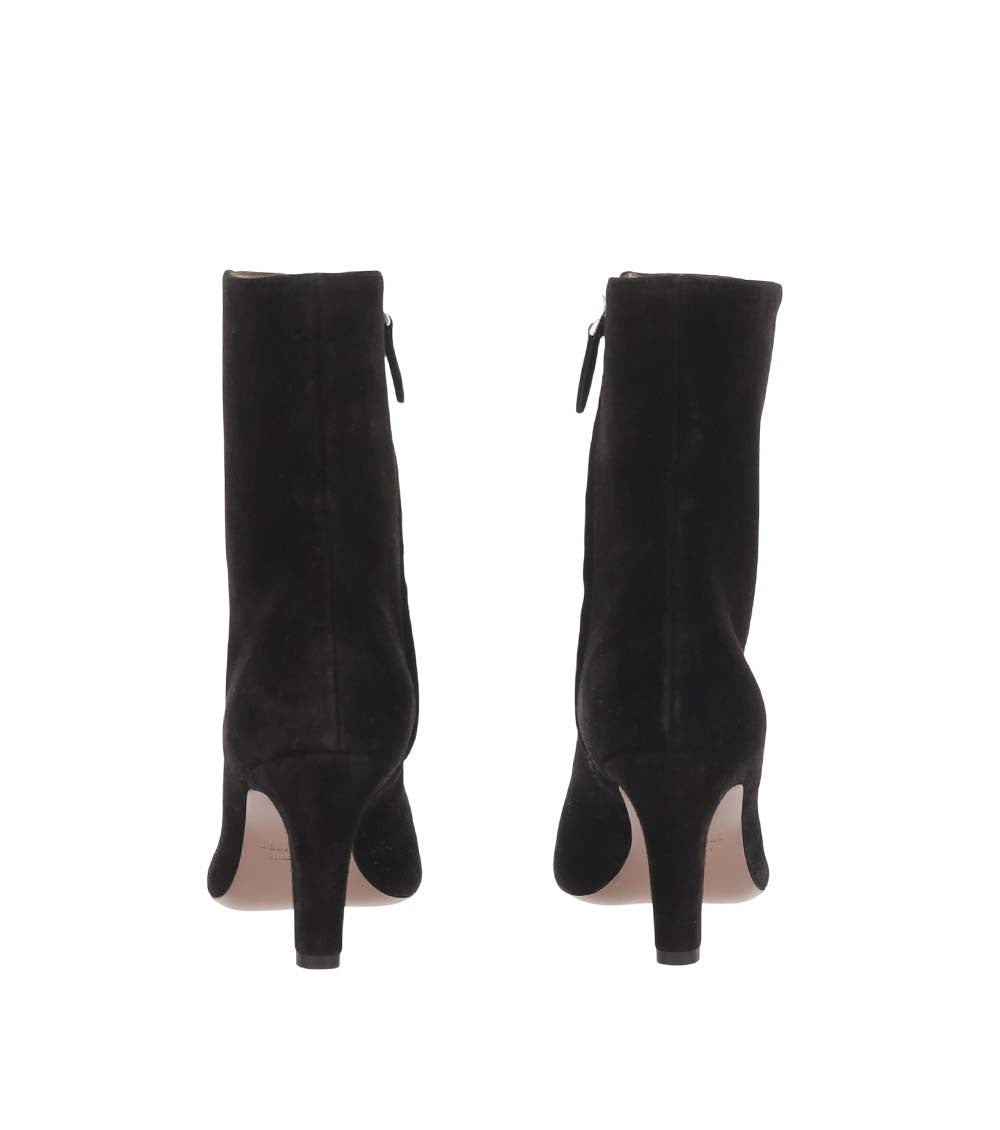 Black Suede Ankle Boots 3